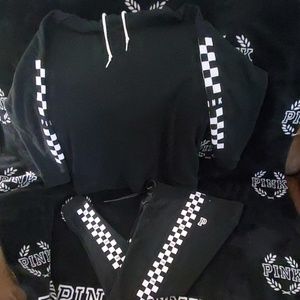 Pink checkered outfit